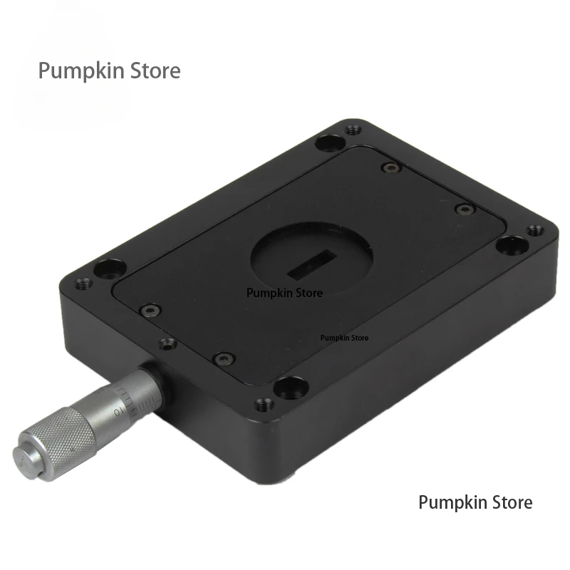 Optical slit manual double-open diaphragm micrometer to adjust the experimental flux slit width continuously adjustable table