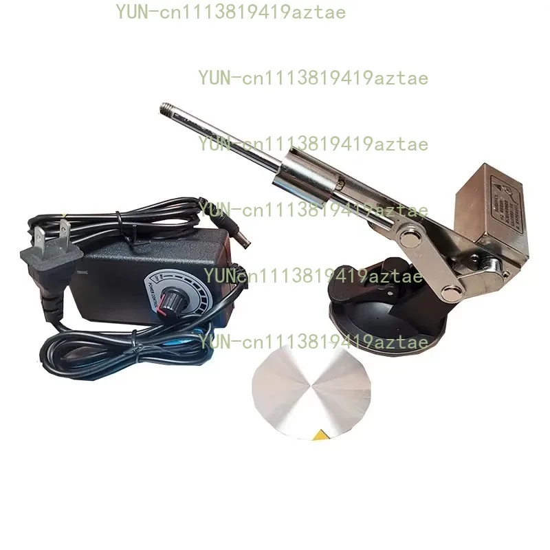 12V Mini Telescopic Linear Actuator, 39mm Stroke 30‑190RPM Reciprocating Mechanism With 60mm Aluminum Mount Plate