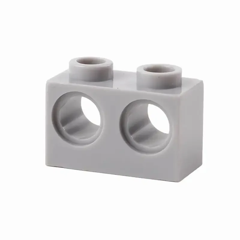 MOC high-tech onderdelen 1x2 baksteen 2 gaten 32000 MOC technische bouwsteen geschikt voor alle merken kleine deeltjes bakstenen speelgoed