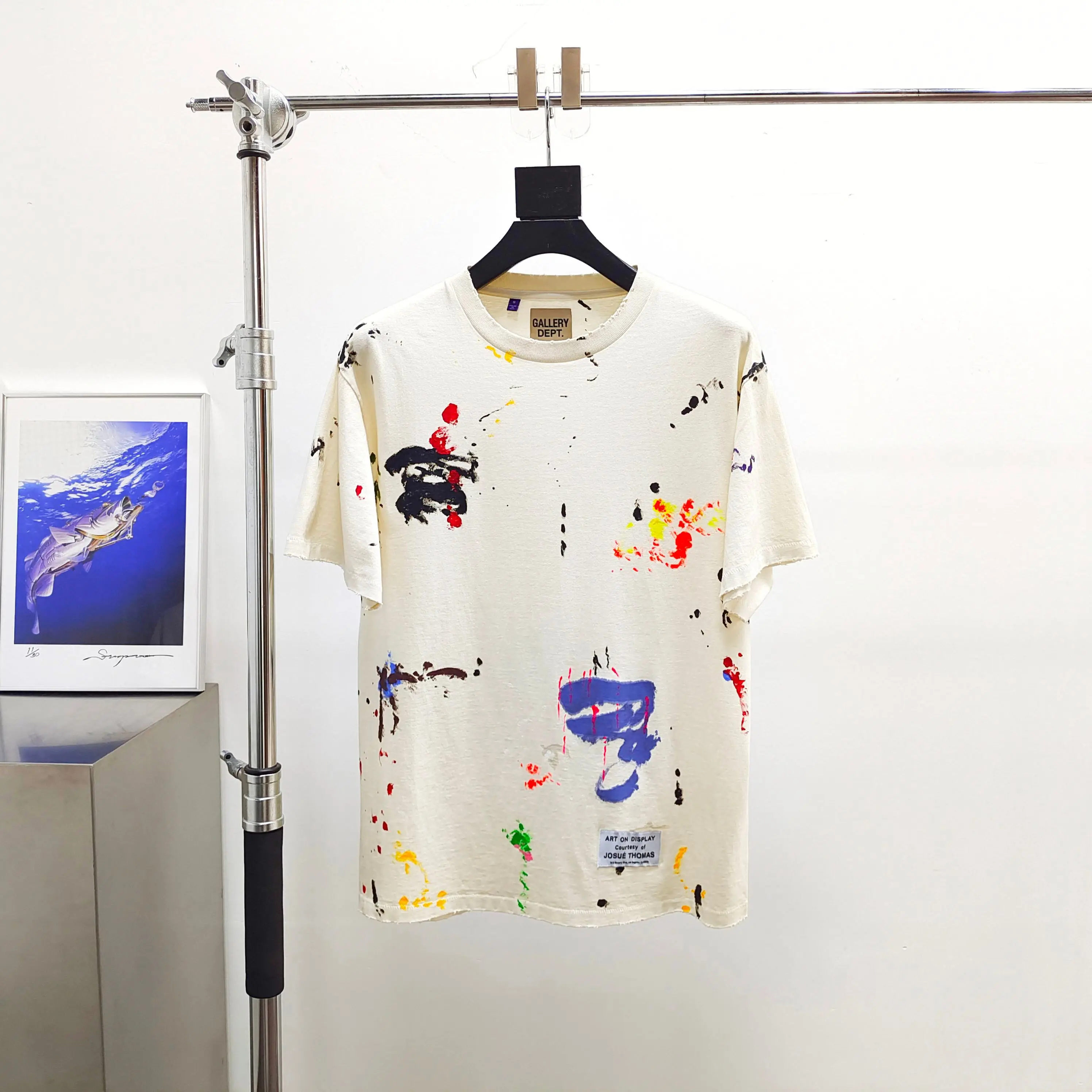 Gallery Dept Painted Apricot Short Sleeve Tee