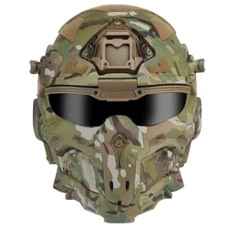 Casque d'assaut W-Ronin DulFAST, casque de communication intégré, poignées de ventilateur anti-buée, masque amovible, lentille de remplacement, nouveau