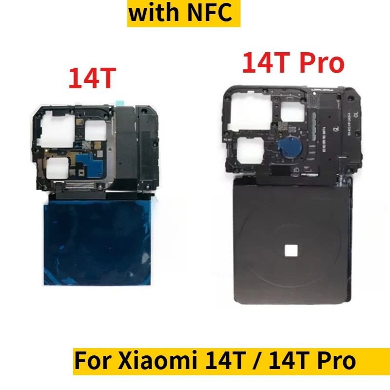 Motherboard Rack Wireless Charger Chip NFC Module Antenna Flex Cable For Xiaomi 14T Pro Mi 14T Wireless Flex Cable