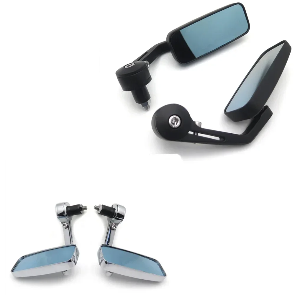 

Зеркала для мотоцикла 7/8 "22 мм, конец руля для Honda/Suzuki/Ducati: уличный велосипед, крейсер и чоппер, грязевой велосипед