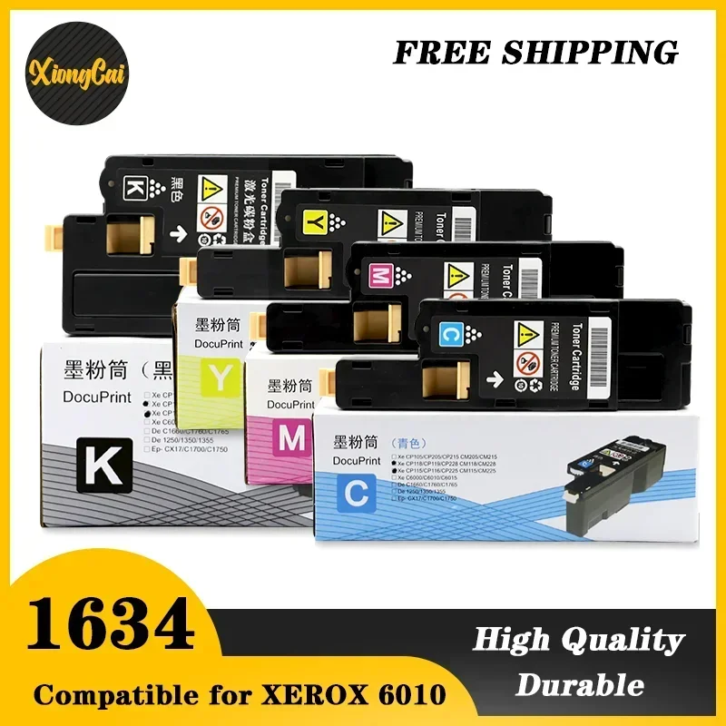 compativel para xerox phaser 6000 6010 workcentre 6015 cartucho de toner colorido para impressoras 106r01631 106r01632 106r01633 106r01634 01