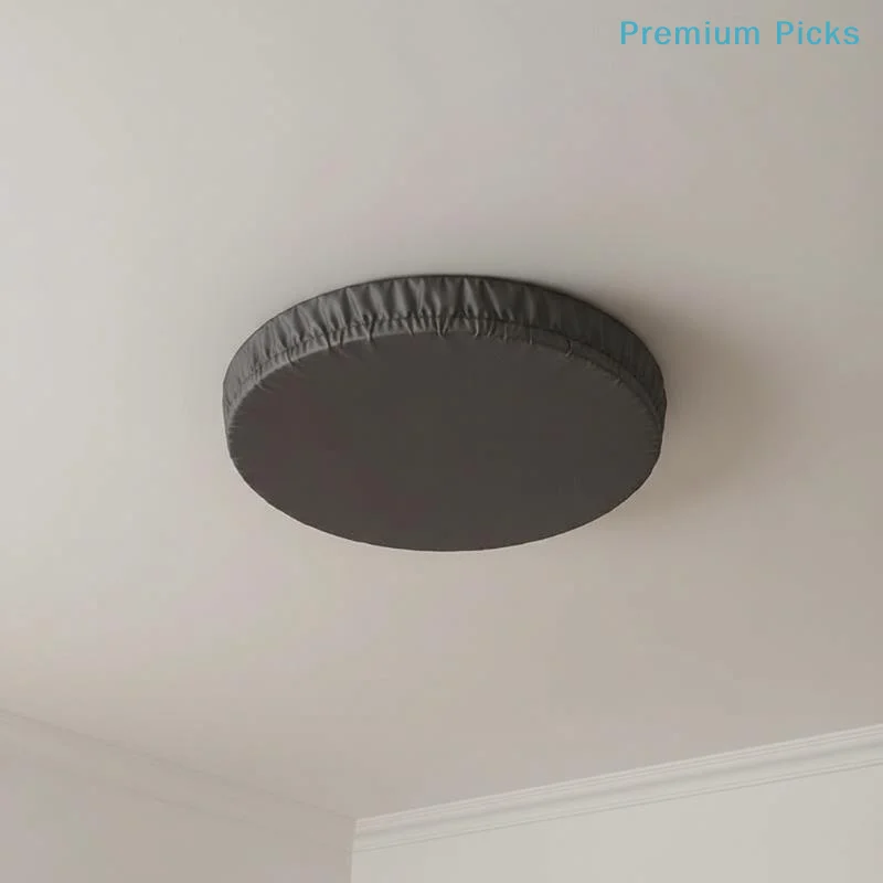 portableCeiling Lamp Shade Breathable Fabric Wear Resistant Anti-Glare Light Cover for Loft Studio Home Decoration