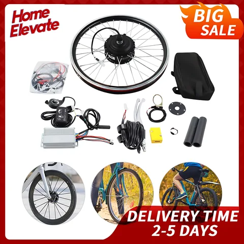 36V 250W Elektrofahrrad-Umrüstsatz 20" bürstenloser Vorderradnabenmotor mit LED-Anzeige-Controller für 20x1,75-2,125" Reifen