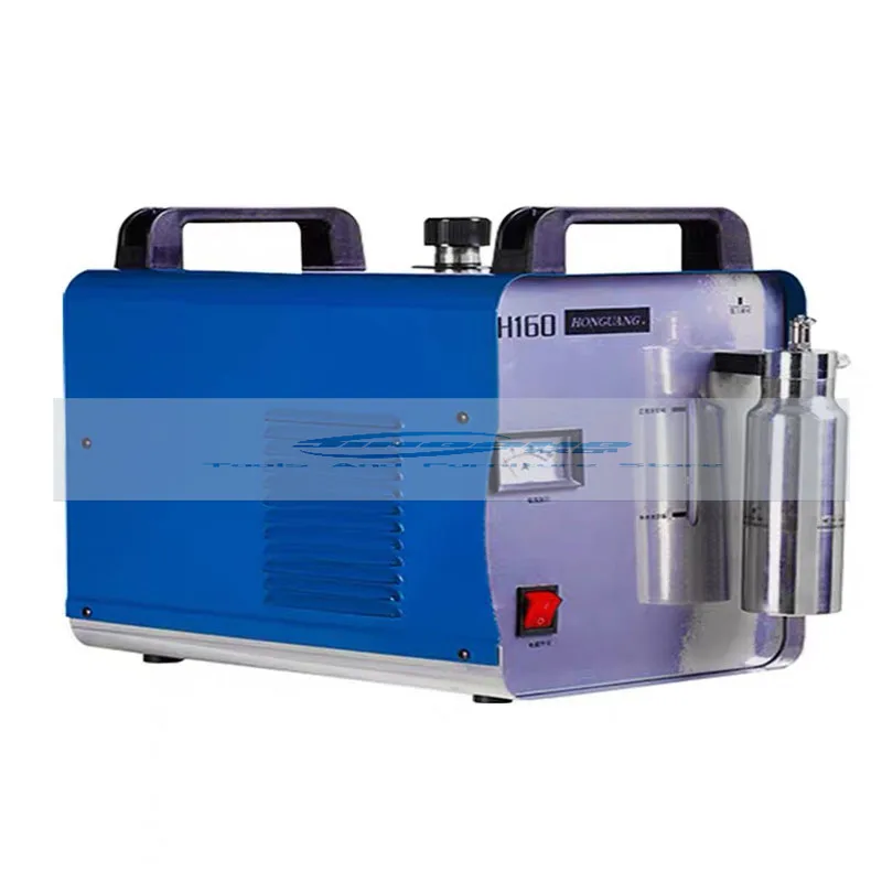 H160 plexiglass acrylic electrolysis water welding machine 220V flame polishing machine hydrogen and oxygen generator