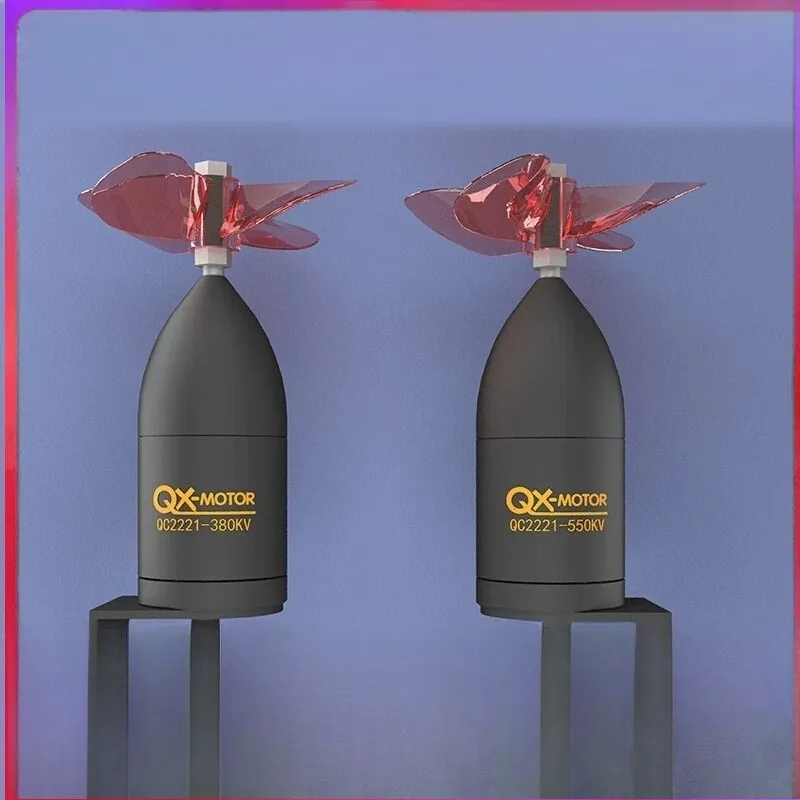 12-24V 400W brushless underwater thruster for trawl boats and remote-controlled boats, waterproof motors 380KV/550KV