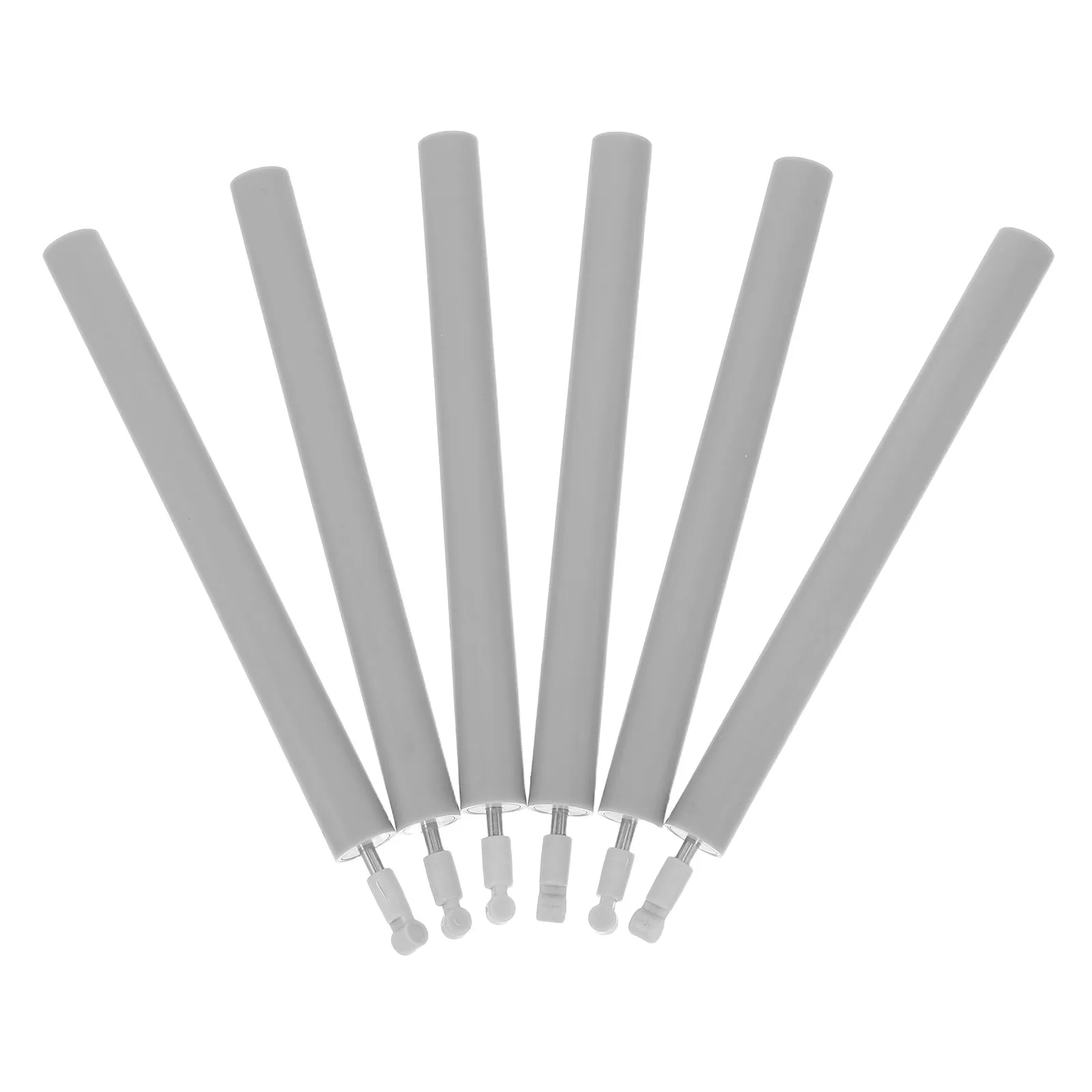 6Pcs Hydraulic Soft Close Dampers Cabinet Wardrobe Drawer Trash Can Lid Buffer Silent Shock Absorber Reduction