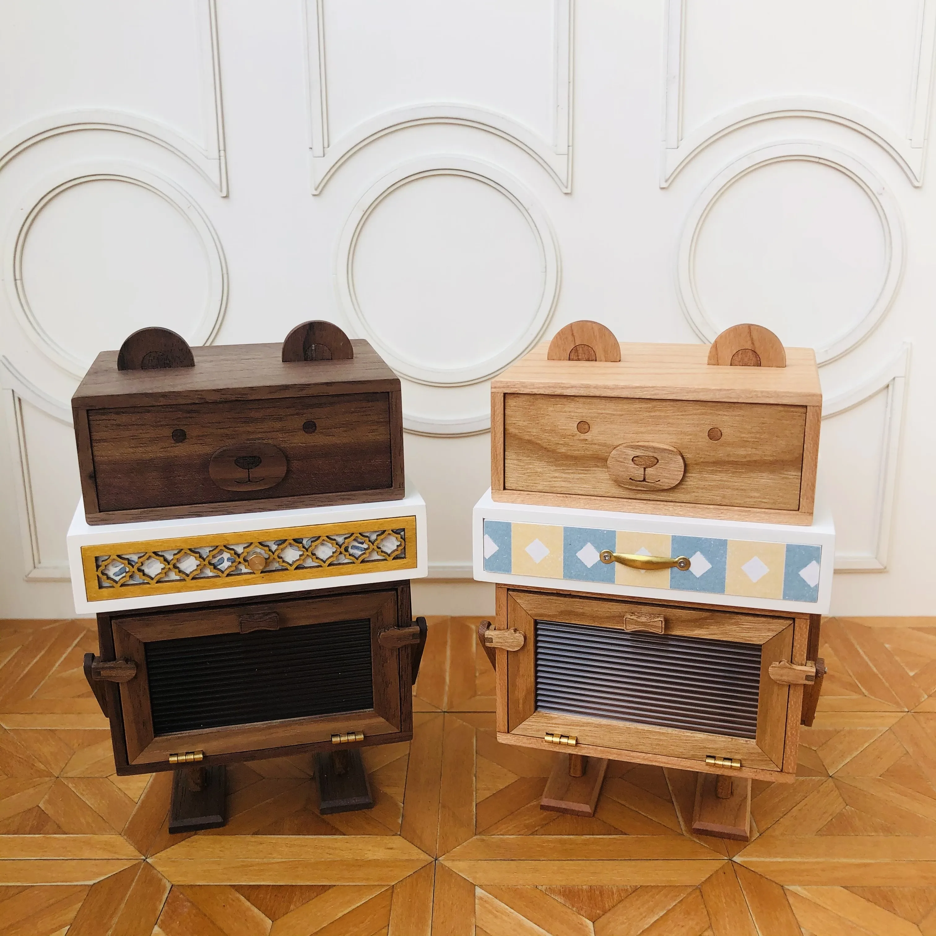 1:6 casa de boneca mini modelo acessórios de móveis robô magnético substituível mesa de cabeceira bjd ob11 gsc blyth soldado lol decoração