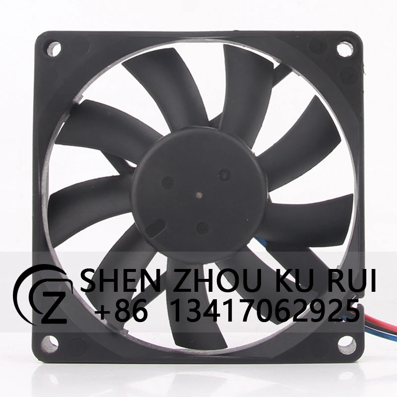 Ventilador de carcasa AFB0812VHB, rodamiento de bolas Dual para DELTA DC12V, 0.3a, 80x80x15mm, 8cm, chasis de CPU 8015, ventilador de refrigeración de disipación de calor