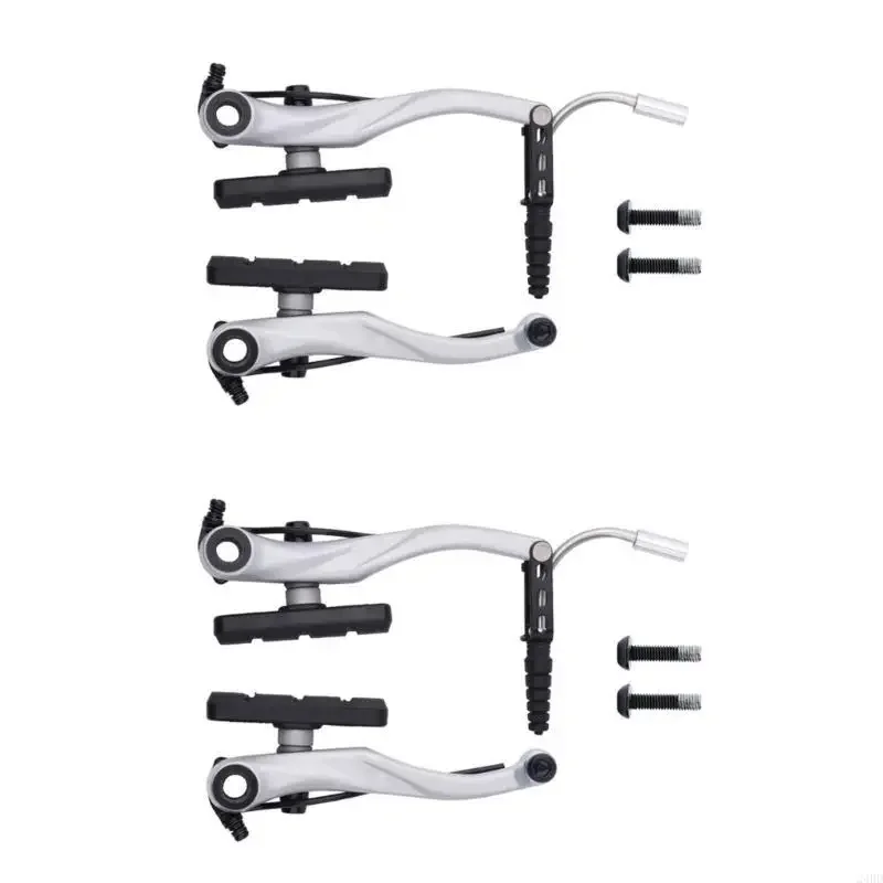 

Front & Rear Brakes Set for Mountain Bike Bicycles Brakes Accessories Mountain Bicycles Brakes V-Brakes Pull Brakes Set 69HD