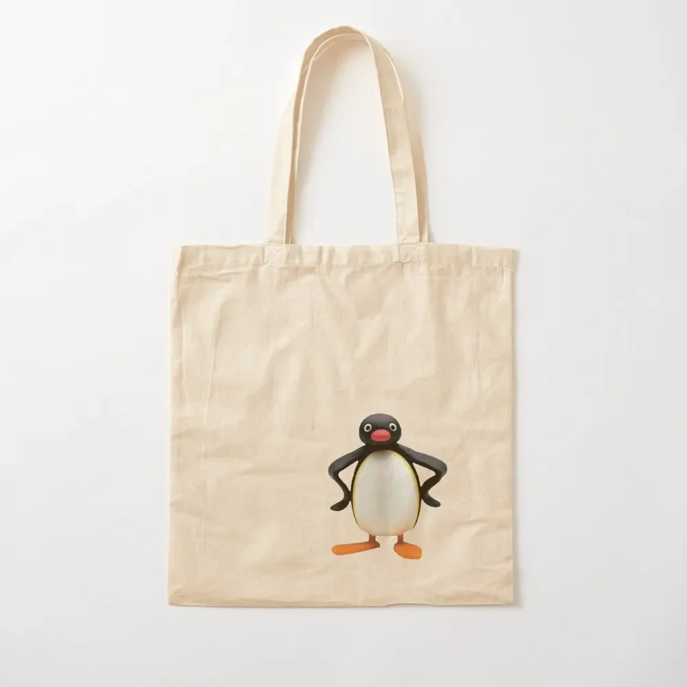 

Angry Pingu New Official Merch Tote Bag Women's bags ecological bags tote bag men Tote Bag