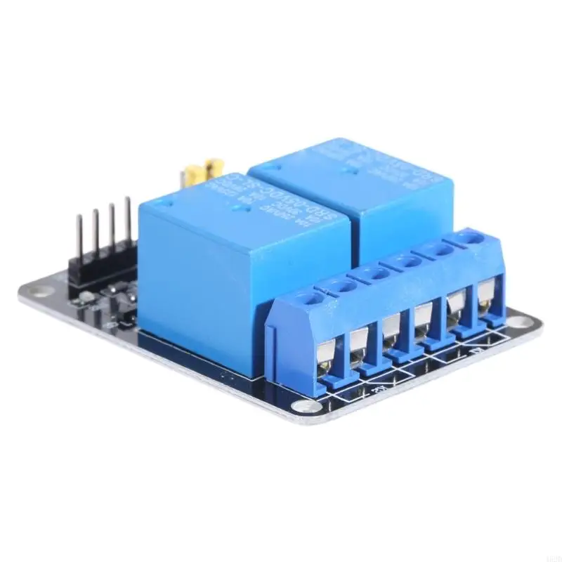 462d 1pc 5v 2 Módulo relé dois canais com optocoupler para pic braç avr