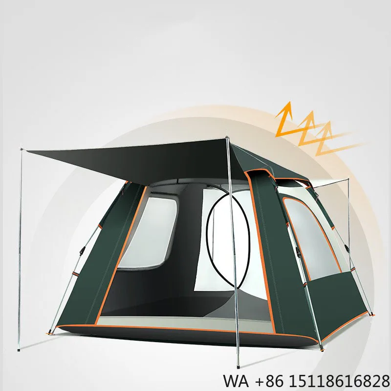 Large Camping Tent Set, up Instant Tent Ultralight Waterproof Portable Outdoor Tent