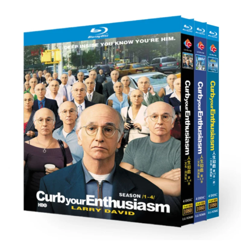 

Curb Your Enthusiasm: Все сезоны 1-12 на Blu-ray дисках