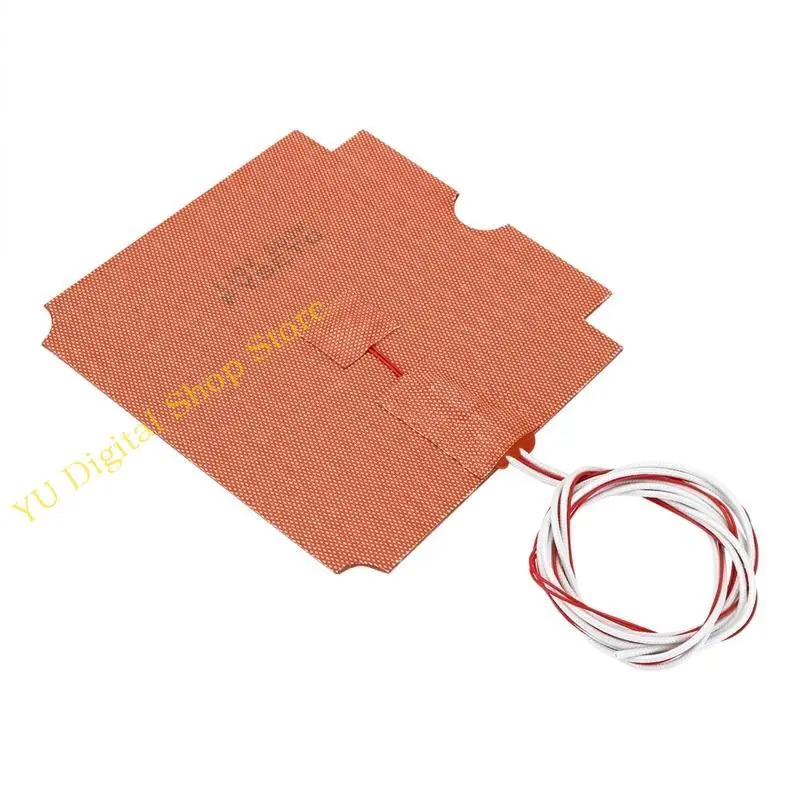 96BA Heated Bed Printer Heat-bed Pad Silicone Heater Imported Thermal Pad 500W 220V 110V 170x170mm