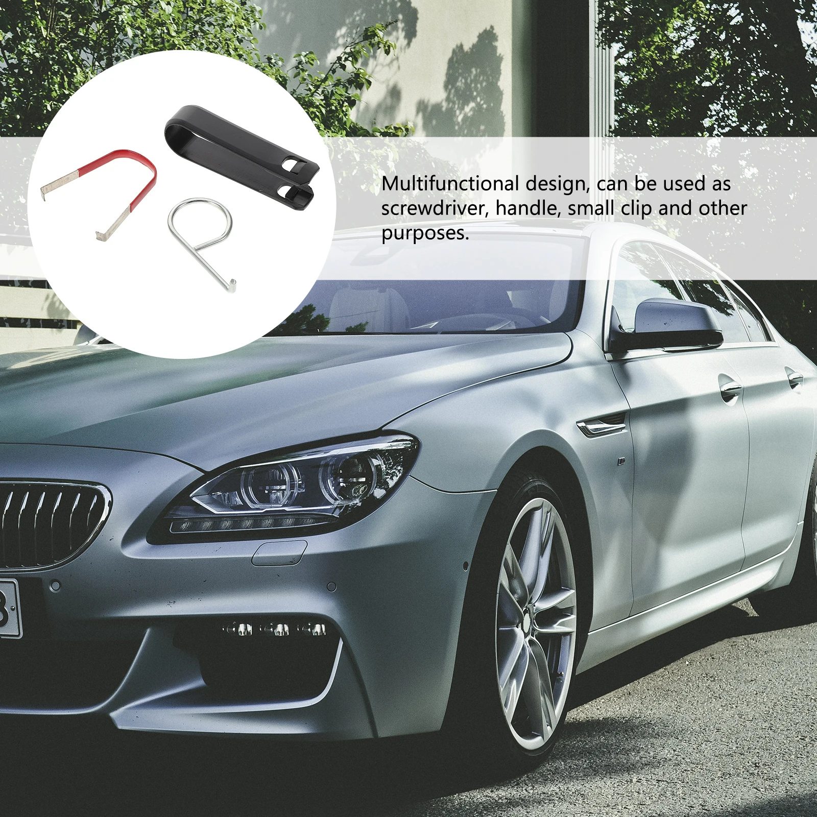 

3pcs Tire Screw Cap Remover Iron Center Hub Lug Nut H Lock Wheel Bolt Removal Tool Vehicle Supply Multifunctional
