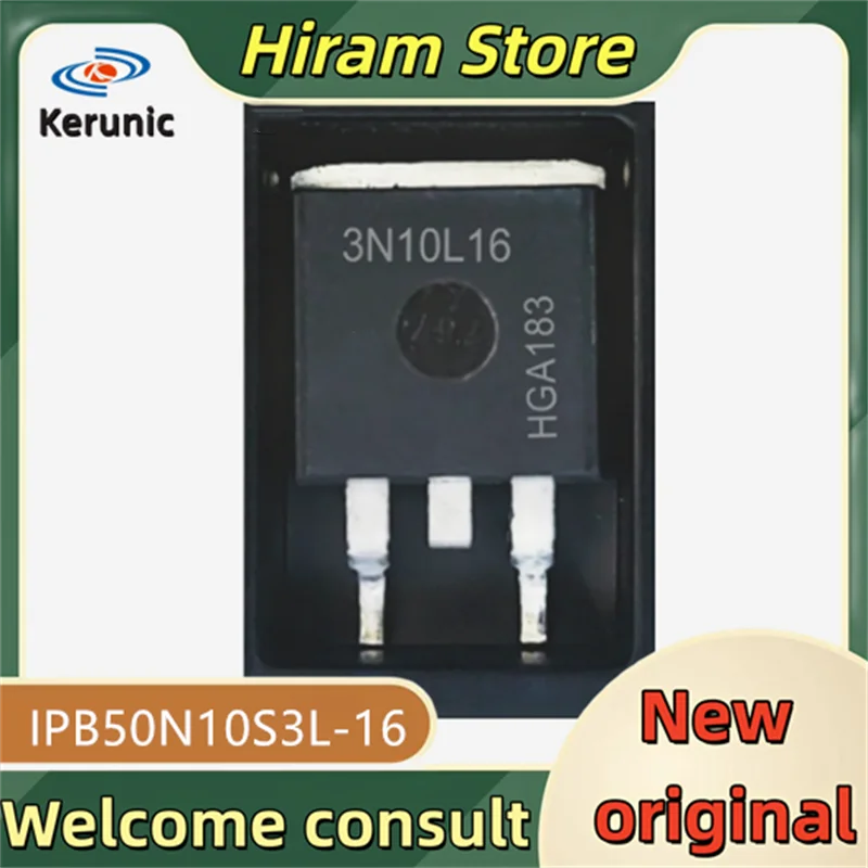 5PCS 3N10L16 New and original IPB50N10S3L-16 IPB50N10S3L IPB50N10S3 IPB50N10