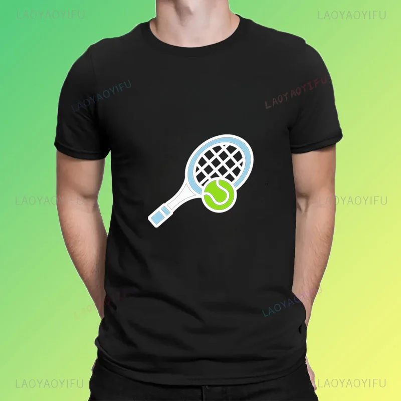 Michelangelo Adam Padel's Tennis Fun print summer fashion casual street wear for men and women all-purpose short-sleeved T-shirt