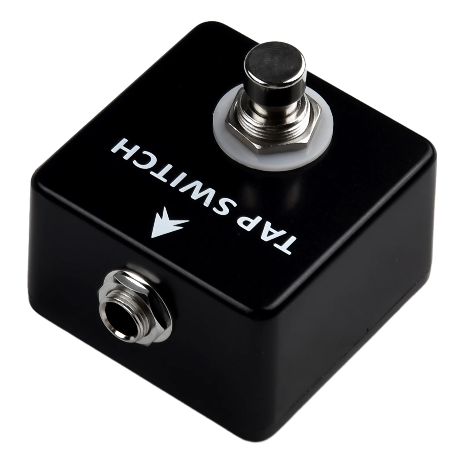 Full Metal Tap Tempo Switch for Guitar Effects Pedals 1/4 Inch Output Designed to Work with Delay and Compatible Units