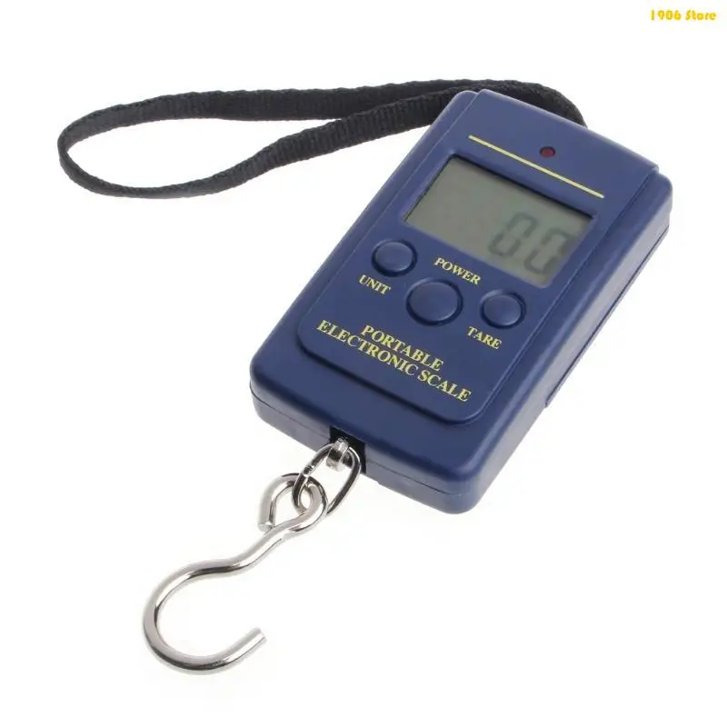 U1JB New 40kg 88Lb 1410oz Digital Handy Scales Luggage Fishing