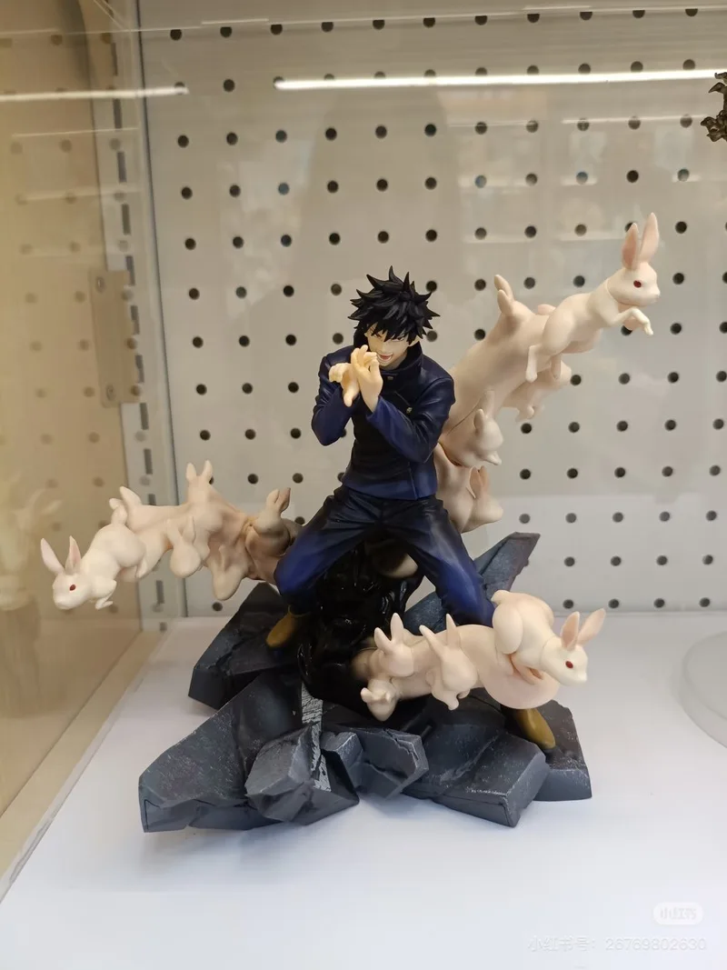 متوفر في المخزون الرسمي سيجا جوجوتسو كايسن 19 سنتيمتر Fushiguro Megumi تمثال أنيمي تمثال بولي كلوريد الفينيل نموذج دمية جمع لعبة هدية الكريسماس #4