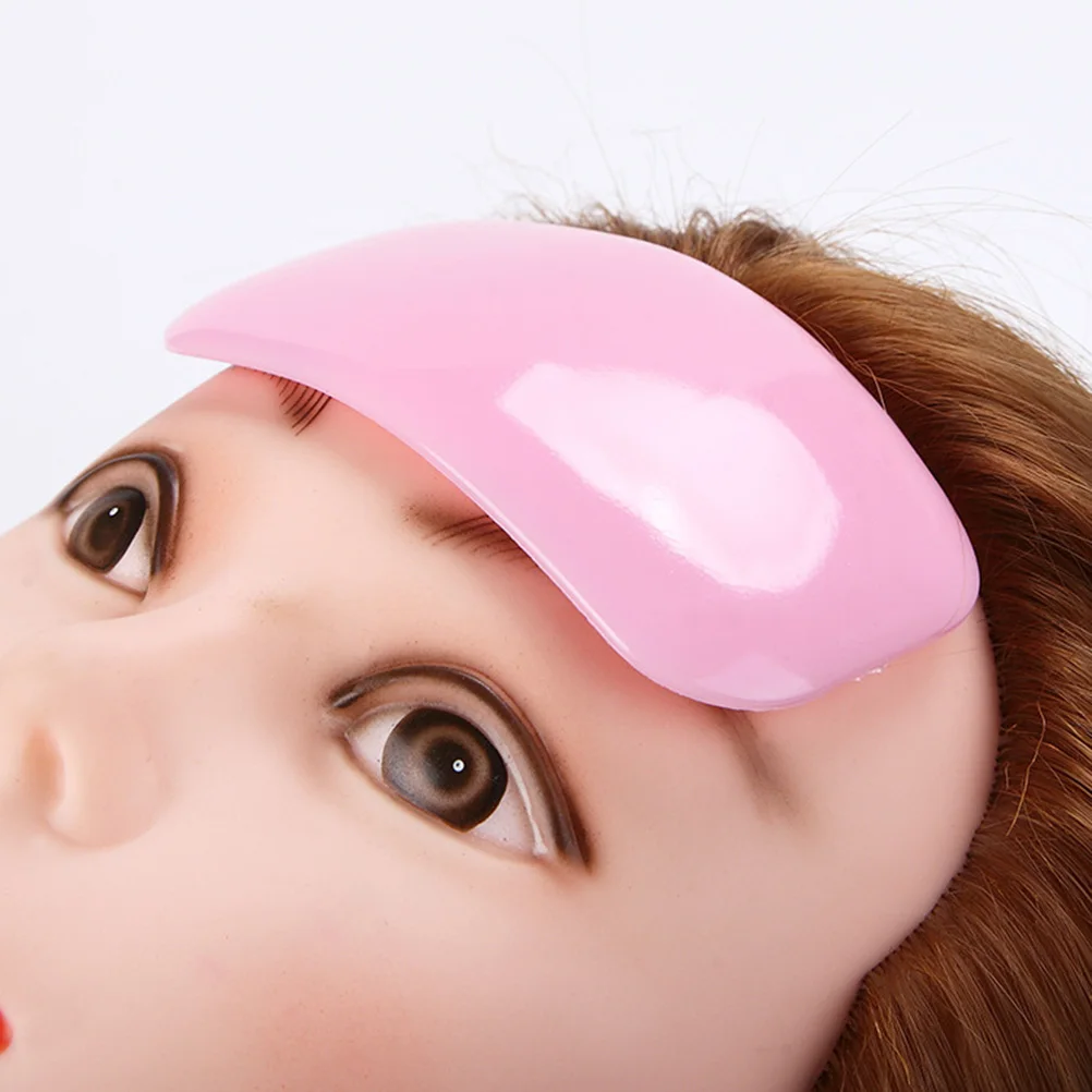 

3pcs Eyelash Extension Tool Graft Accessories Pink Silicone Pads Long Thicker Lashes Safe Durable Easy Clean Makeup Salon Home