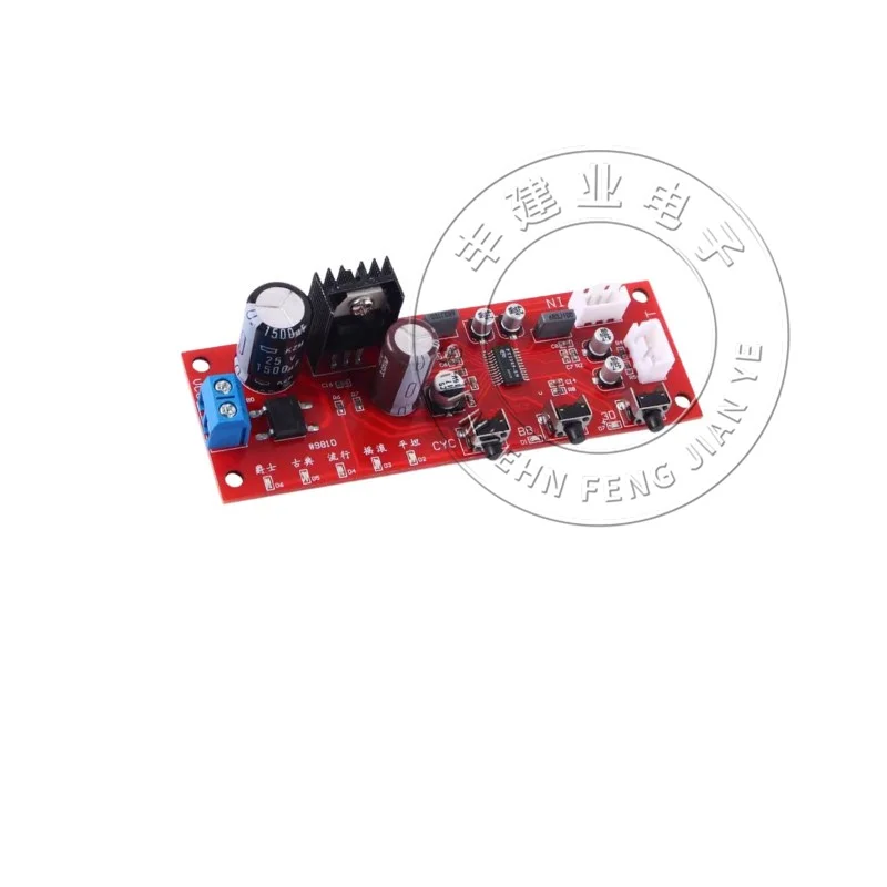 1-5PCS DJ EQUALIZER TONE BOARD PT2389 FRONT-END SOUND PROCESSING BOARD WITH BASS ENHANCEMENT AND 3D EFFECTS