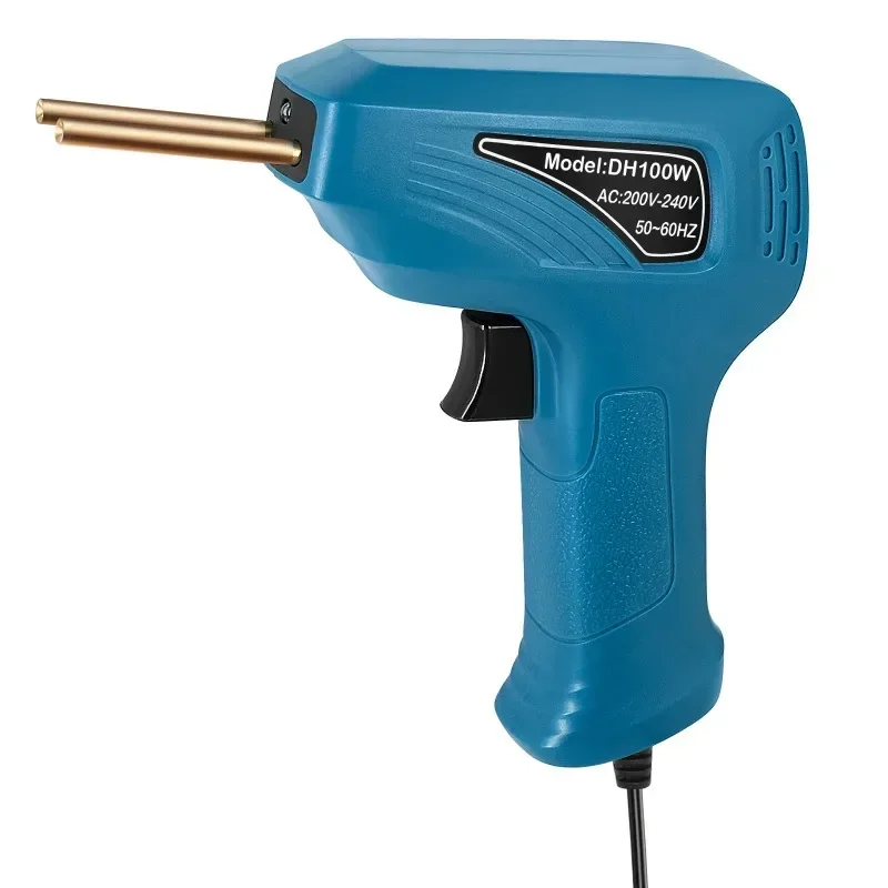 

Heating, welding nails, welding wires, automotive bumpers, plastic parts, welding repair, with lights