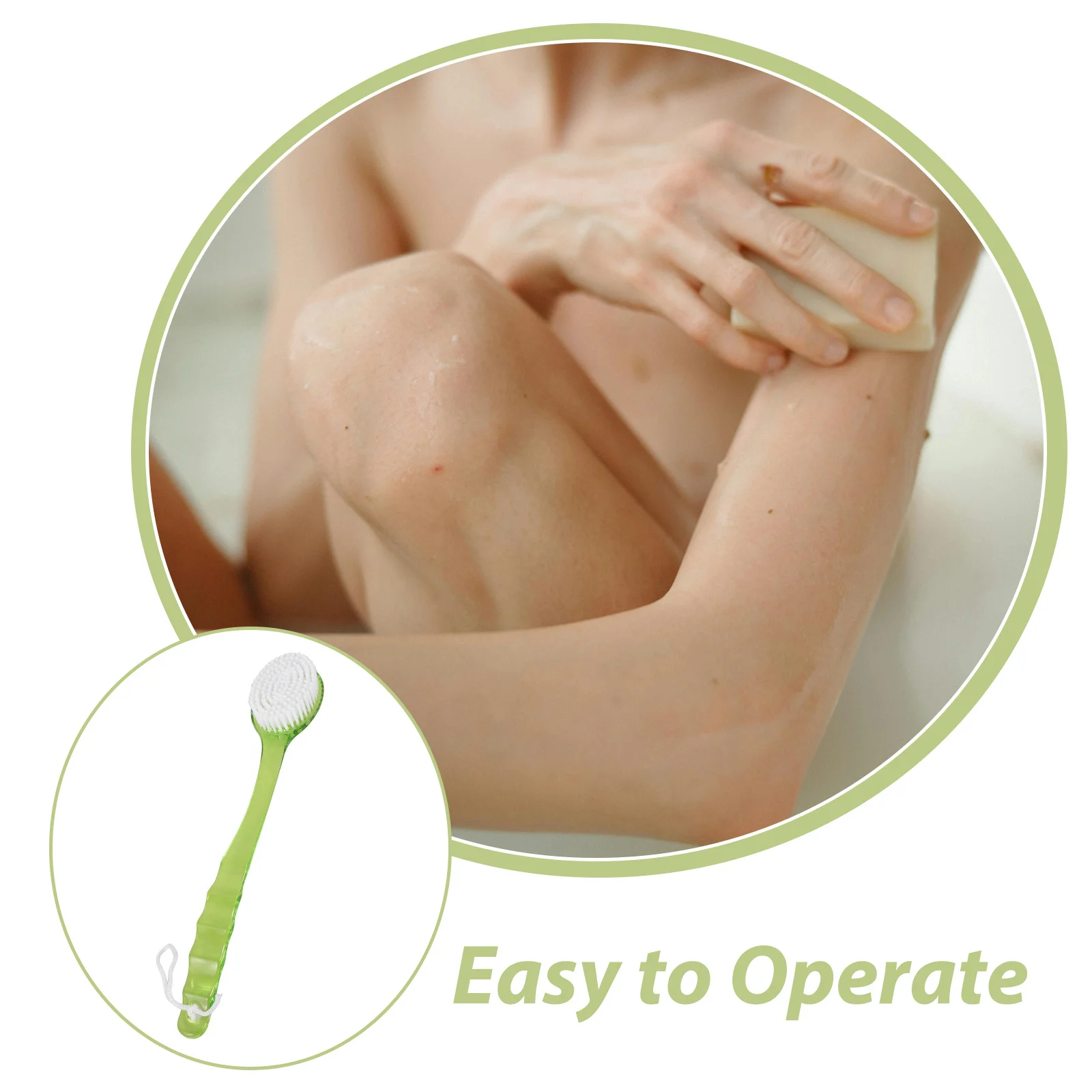 

1Pcs Bath Brush Long Handle Durable Back Cleaning Brush High Quality Strong Cleaning Bathroom Supplies