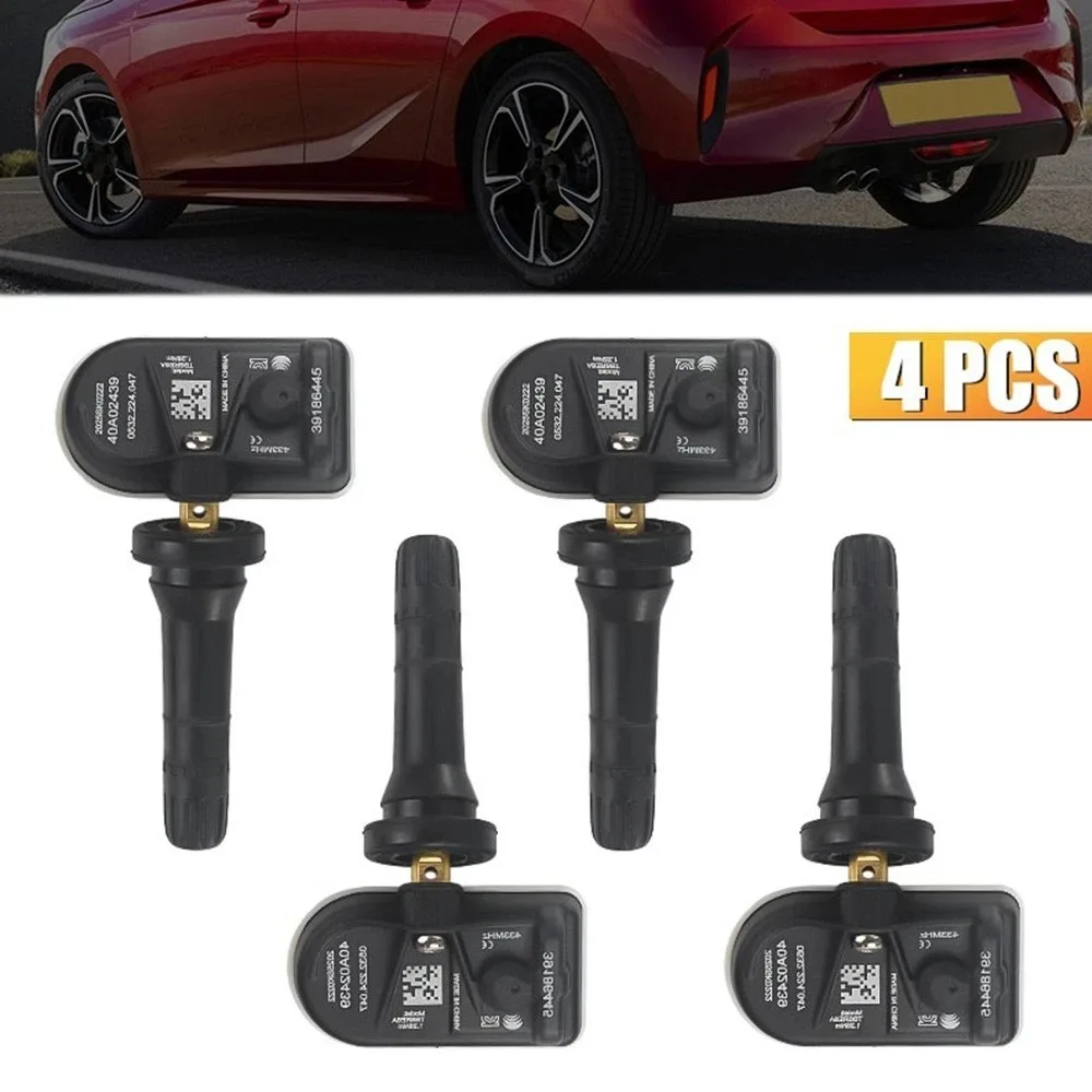 

4PCS Tire Pressure Monitoring Sensor 39186445 433MHz TPMS For Opel Astra K Astra Van Insignia B (Z18) Vauxhall Astra Insignia