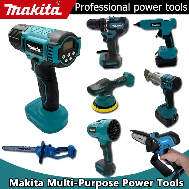 

Многофункциональный инструмент Makita: термофен, электрический пистолет для горячего воздуха, беспроводная ручная сабельная пила, портативная пила, электроинструменты для 18В