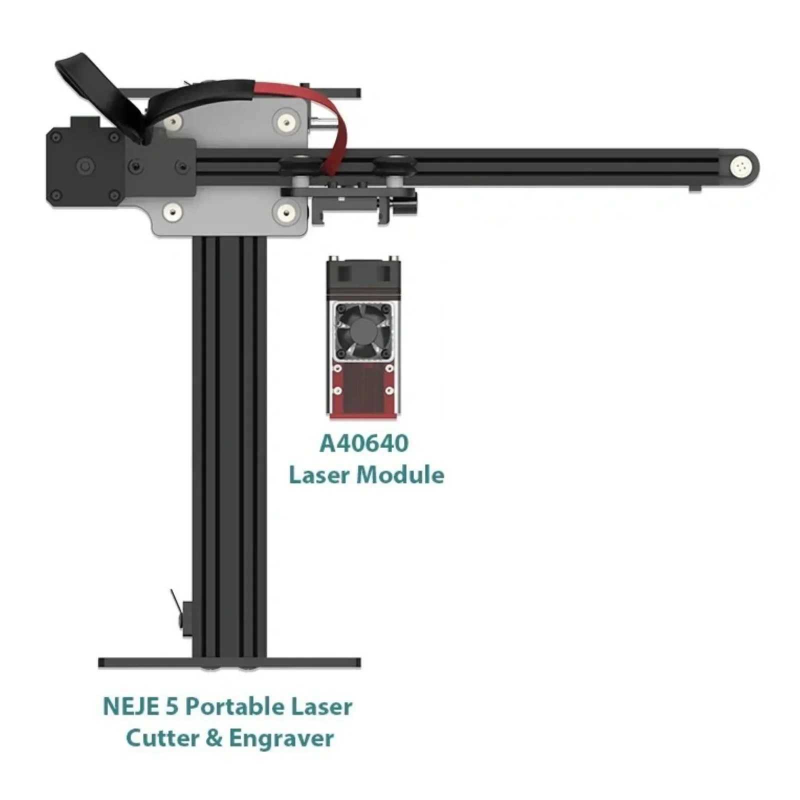 

New in stock NEJE 5 A40640 Wood Acrylic Cutting Machine Engraver for Stainless Steel Metal Stone Wood Acrylic Cutting Machine