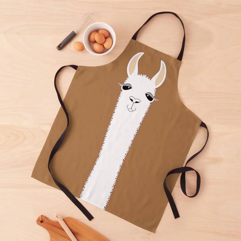 

LLAMA PORTRAIT #9 Apron Kitchen Supplies Men's Kitchen Kitchens For Men Kitchen New 2022 Year Apron