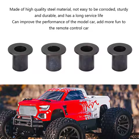 Flanged Tube 4x4 Steel Flange Tube for Arrma 1/10 Remote Control Car Upgrades Parts ARAC3906 Flanged Tube 4x4 Flanged Tube