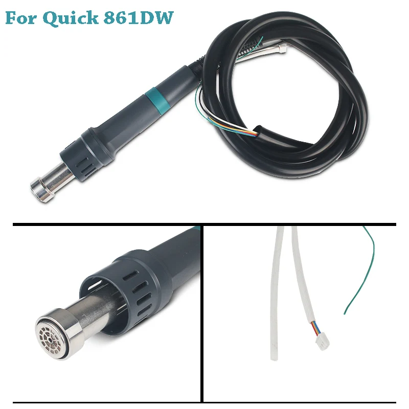 Original QUICK Handle For 220V 858D 850A+ 850D 861DW 990AD 2008 858 957 857DW+ Hot Air Gun Station