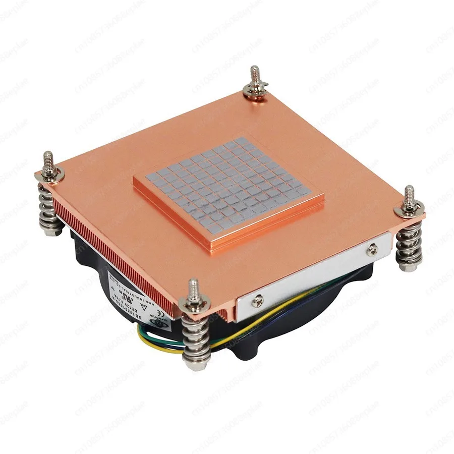 【multipiattaforma】-dispositivo-di-raffreddamento-cpu-sottile-k199-1u-per-lga-1200-115x--controllo-pwm-e-base-in-rame-puro--per-il-decimo-11a-generazione-e-anziani