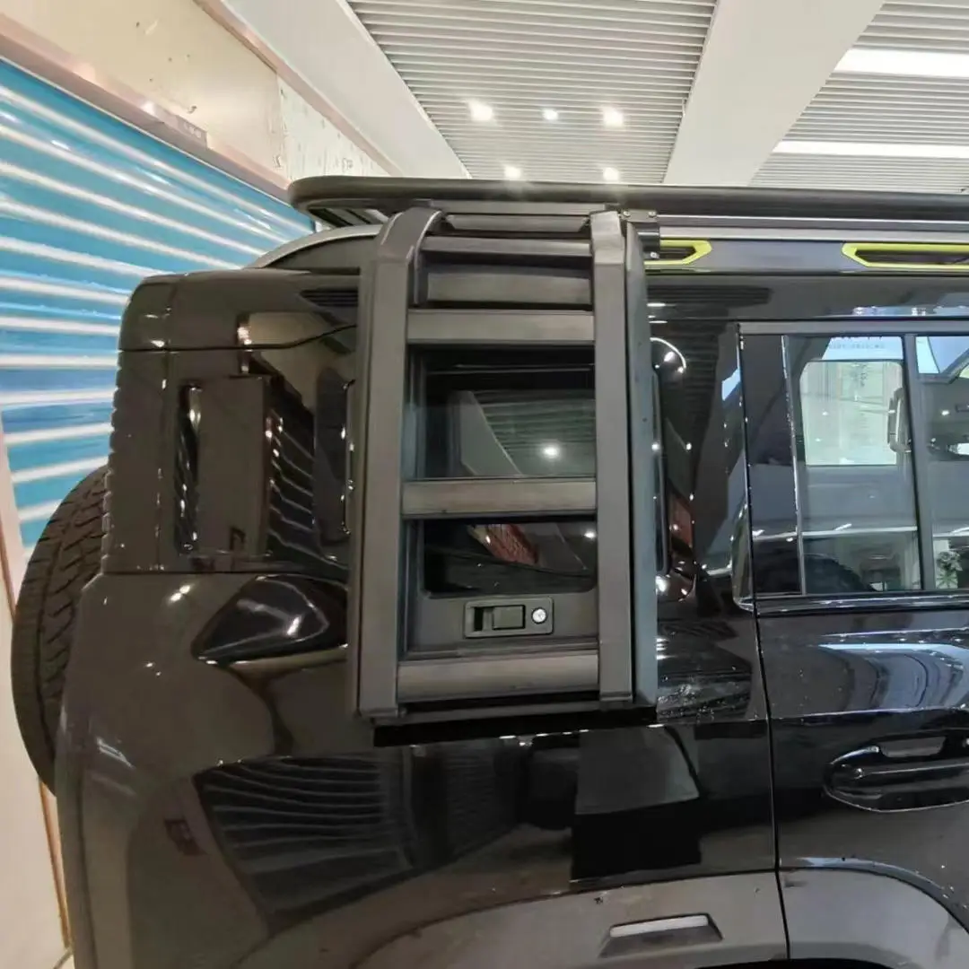 High Quality Off-road Side Box Roof Platform  Luggage Roof Rack Car Side Ladder for Chery Icar 03 Accessories