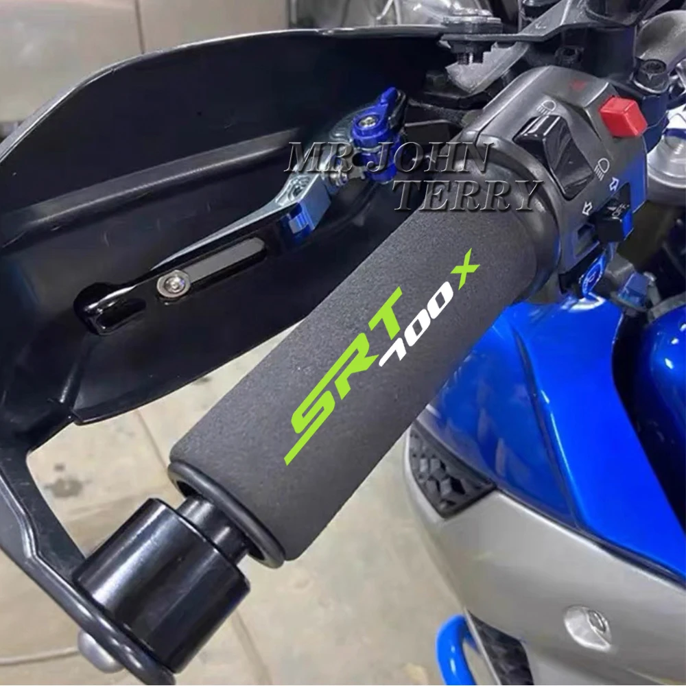 دراجة نارية غطاء مقبض للصدمات دراجة نارية الإسفنج قبضة عدم الانزلاق المقود قبضة الإسفنج غطاء ل QJ موتور SRT 700X700x 2024