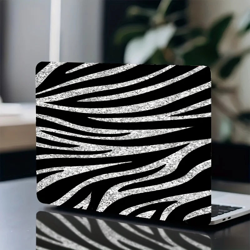 

Чехол для ноутбука с рисунком зебры, комплект из 2 предметов - изготовлен из устойчивых к царапинам виниловых наклеек. Эти самоклеящиеся чехлы не оставляют следов.