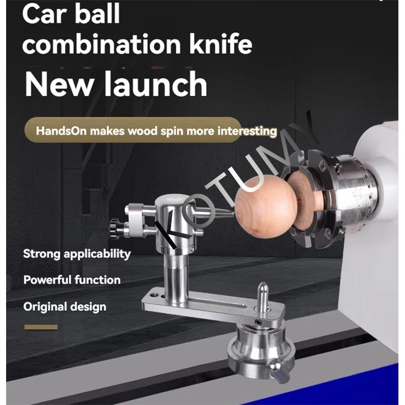 10inch Multi-function diy ball ball knife holder set car ball knife car ball combination knife woodworking ball turning knife