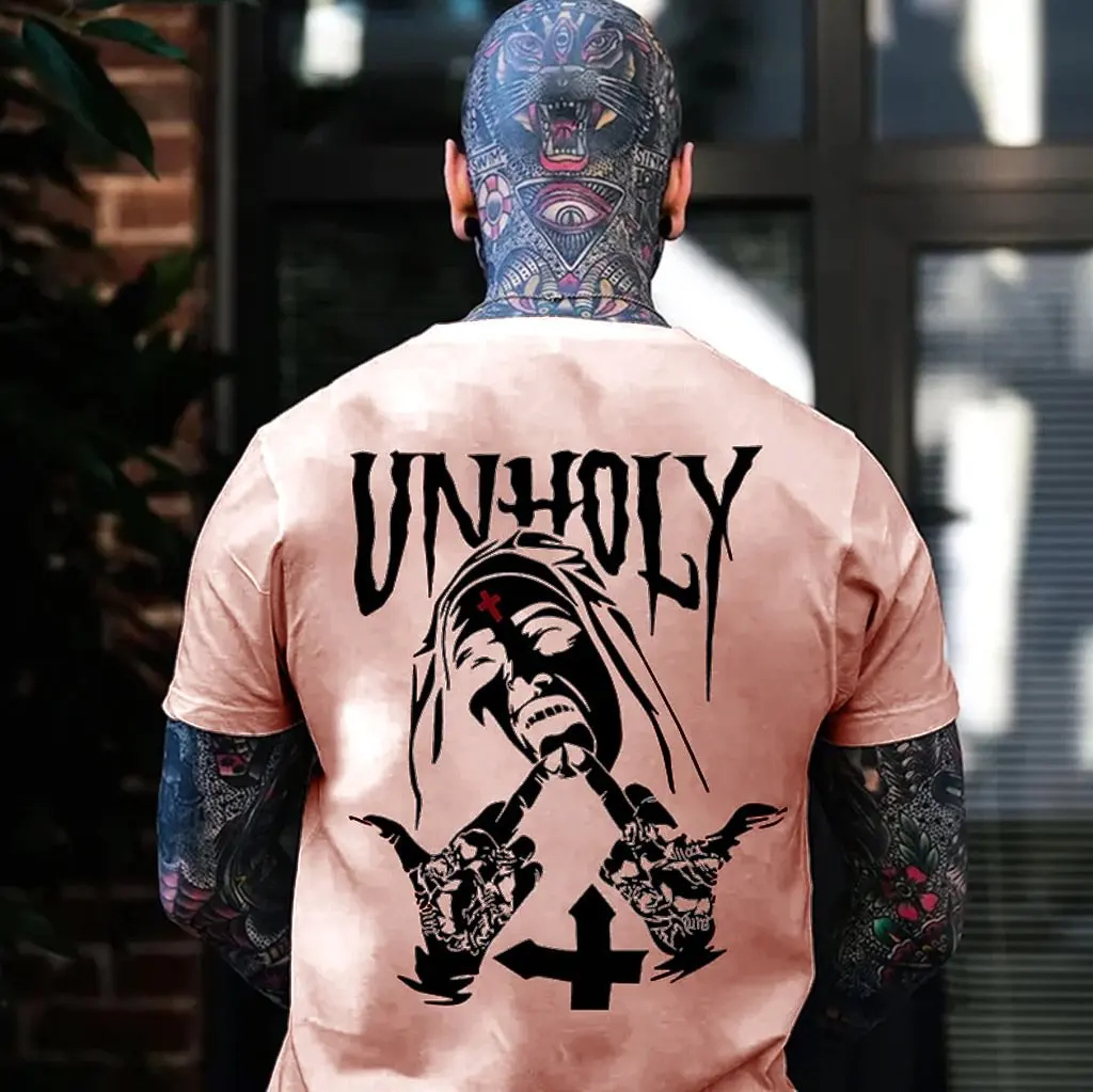 

Футболка мужская с коротким рукавом, модная рубашка с фестонами, под заказ, в стиле хипстер, удобная футболка с коротким рукавом, на лето