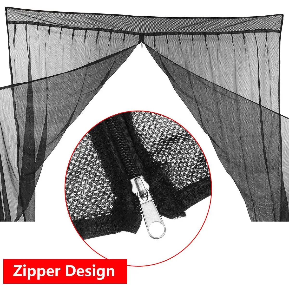 for Toyota Hiace Magnetic Rear Windshield Mesh Anti-mosquito Fly Curtain Net For Van Campervan for Ford Transit Custom