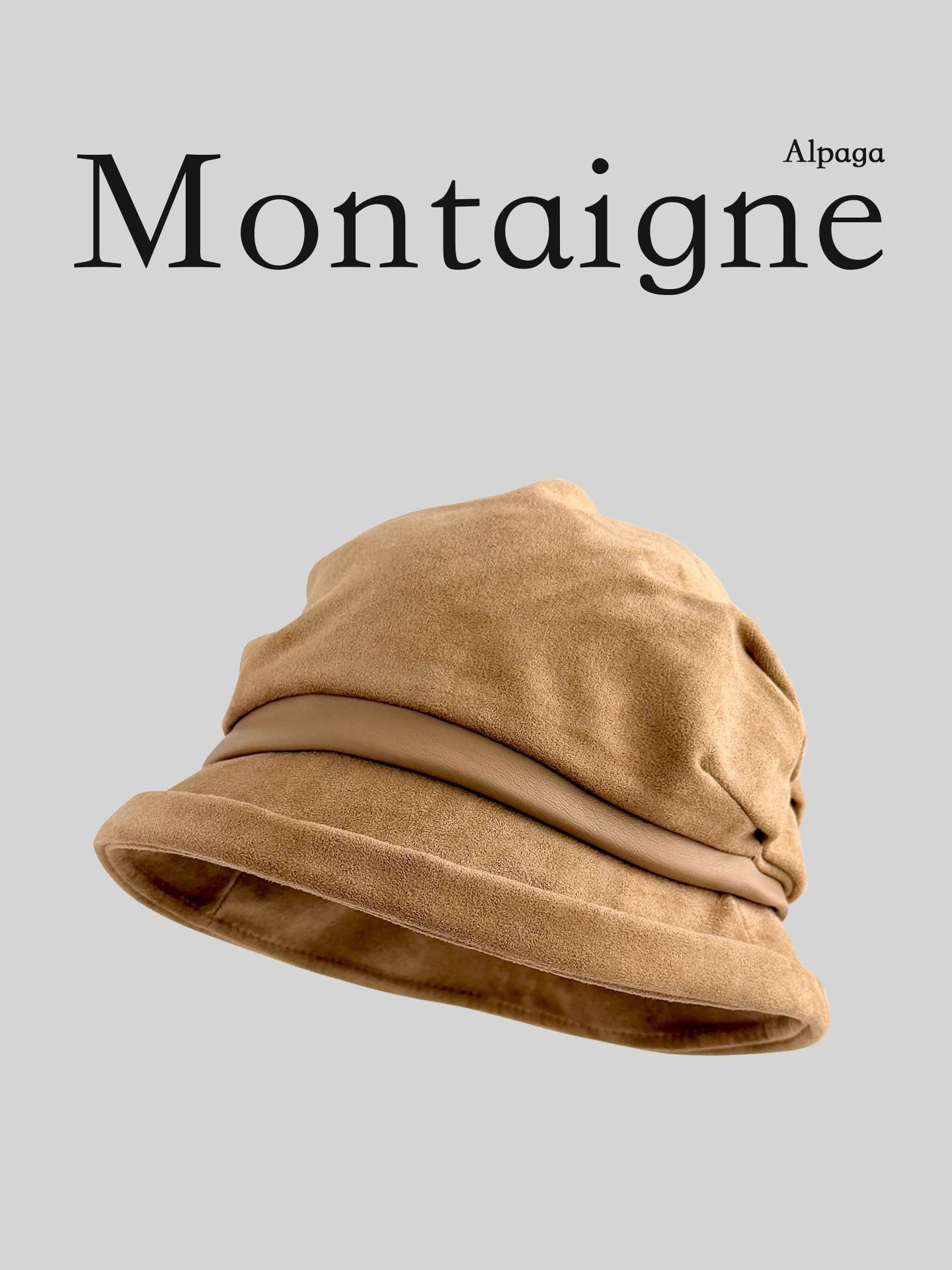 alpaga-montaigne-vintage-foldable-wide-brim-women's-fisherman-hat-autumn-winter-windproof-warm-bucket-hat-versatile-casual-style