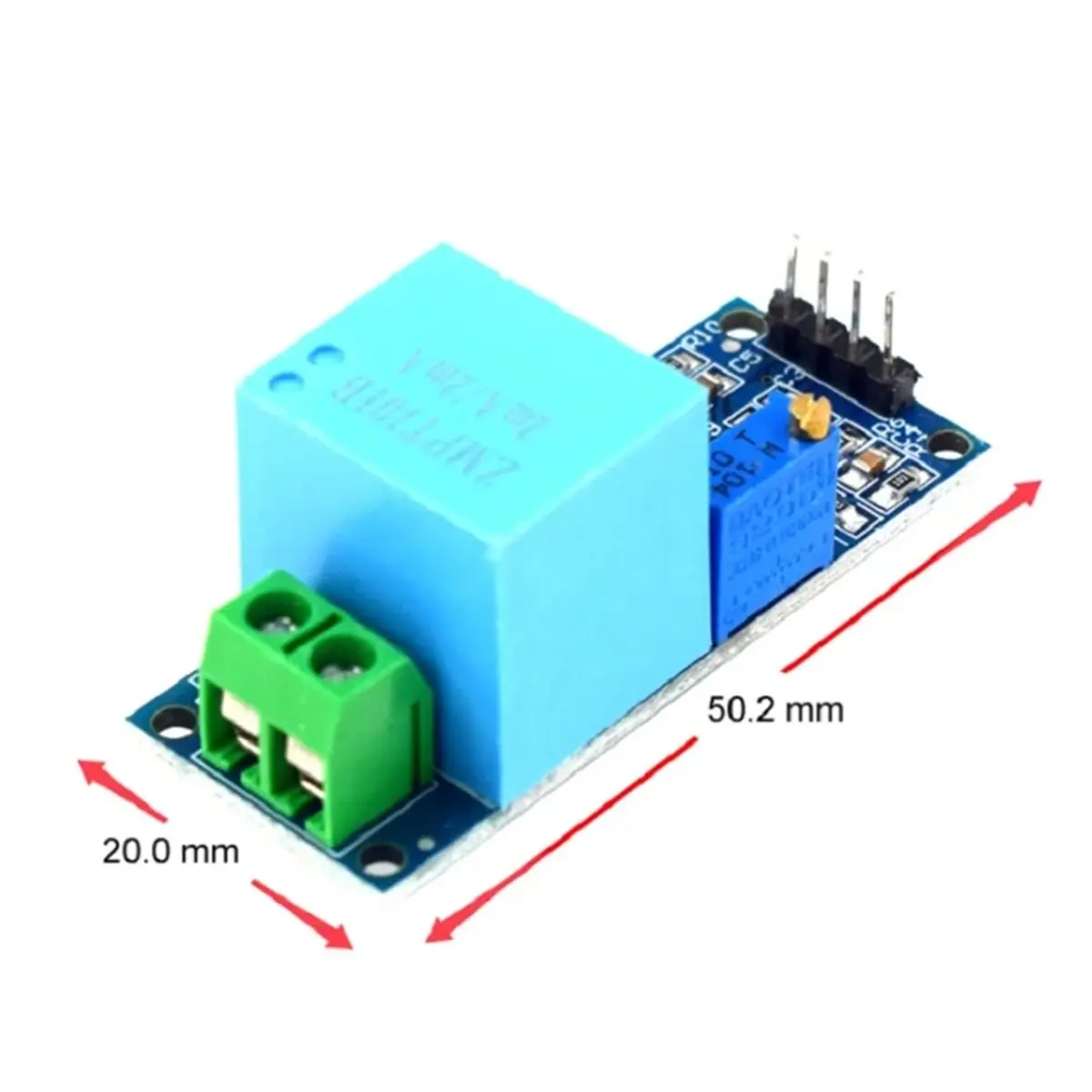 DT1510~ZMPT101B Unidirectional AC Output Voltage Sensor of Active Single-Phase Voltage Transformer Module for 2mA