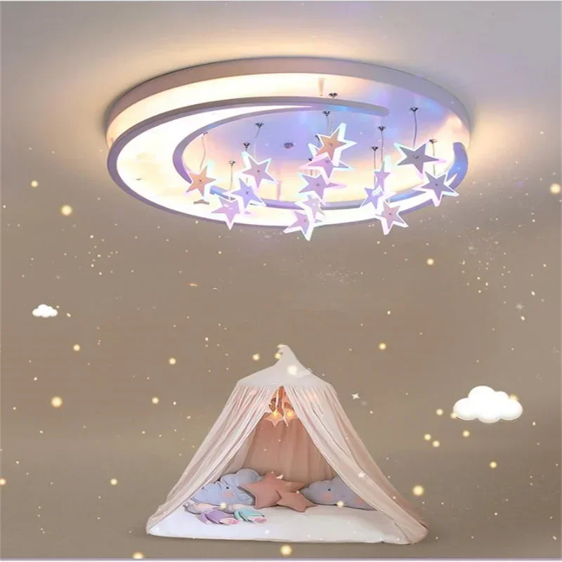 

Warm Bedroom Led Modern Minimalist Romantic Ceiling Lamp Master Bedroom Living Room Children's Room Light