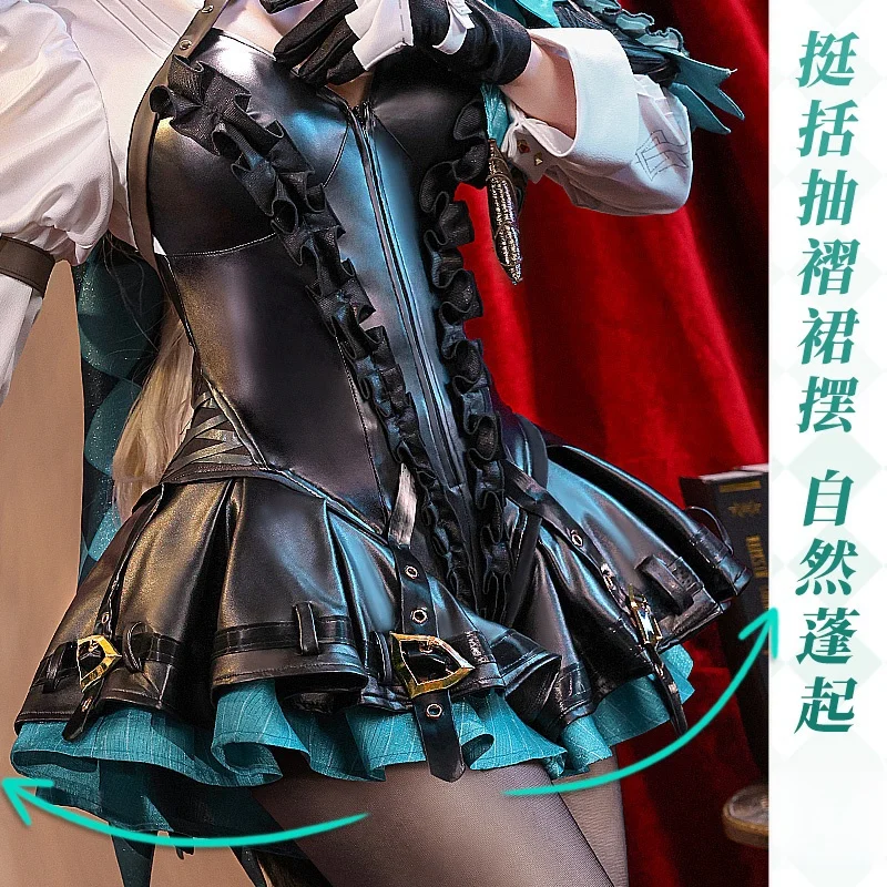 جينشين تأثير لينيت تأثيري حلي هالوين عيد الميلاد لعب الأدوار حفلة المعرض الهزلي لعبة Anim S-XL جديد Mooyiyi cos