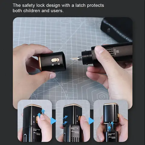 Professionell bärbar handhållen elektrisk kvarn Ultraljudsknivskärare Skärande 3D-utskrivna modeller Akryl Trä Plast 40KHz 30W 10 best sales akrylskärare - №4