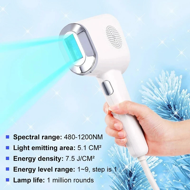 Professional Permanent IPL Laser Epilator For Women ICE Hair Removal Machine Hair Remover Tools Depilator All The Body Bikini